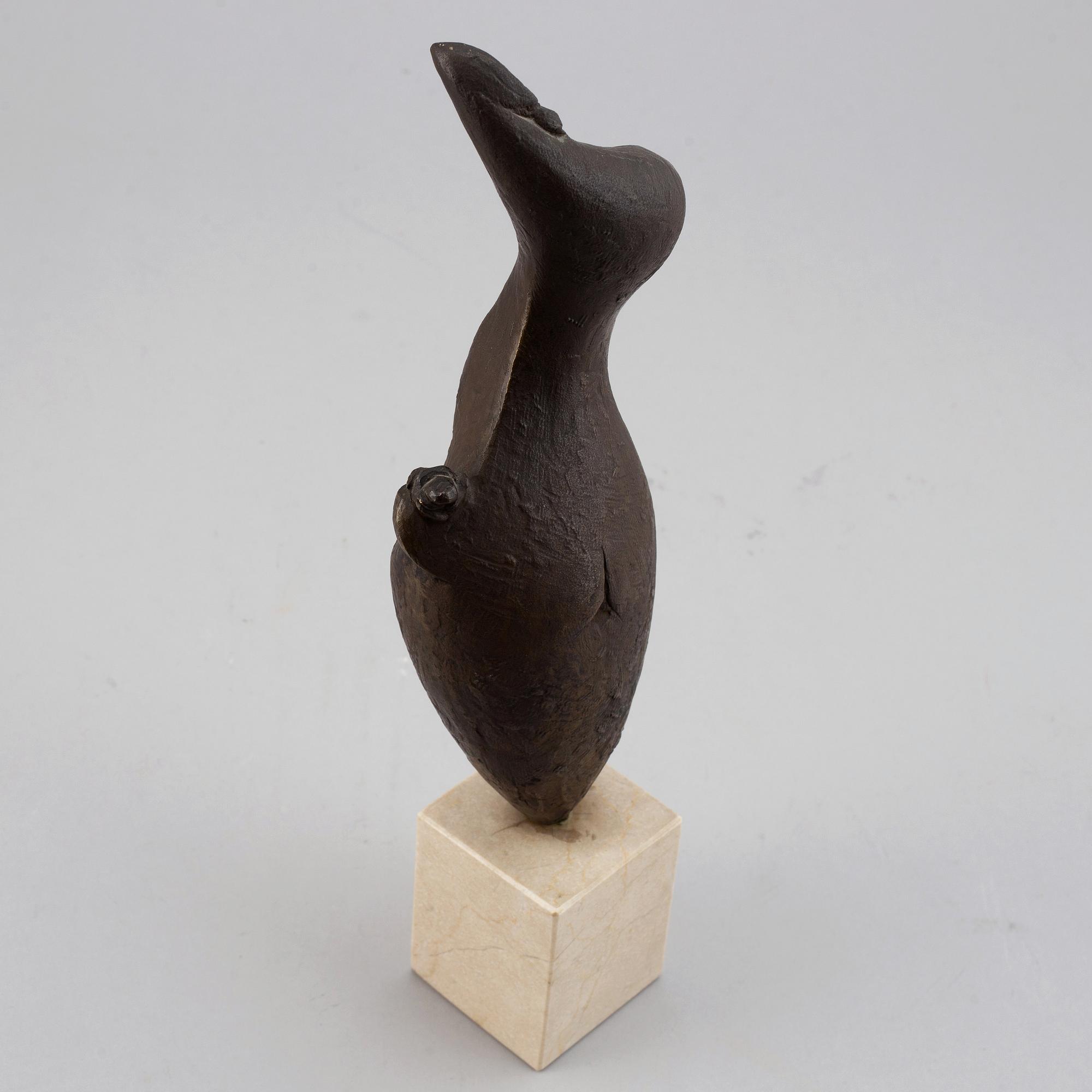 JOSE DOMENECH CIRIACO, Sculpture. Bronze. Signed. height (including base) 32.5 cm.