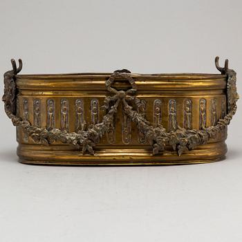 JARDINJÄR, brons och mässing, 1800-tal.