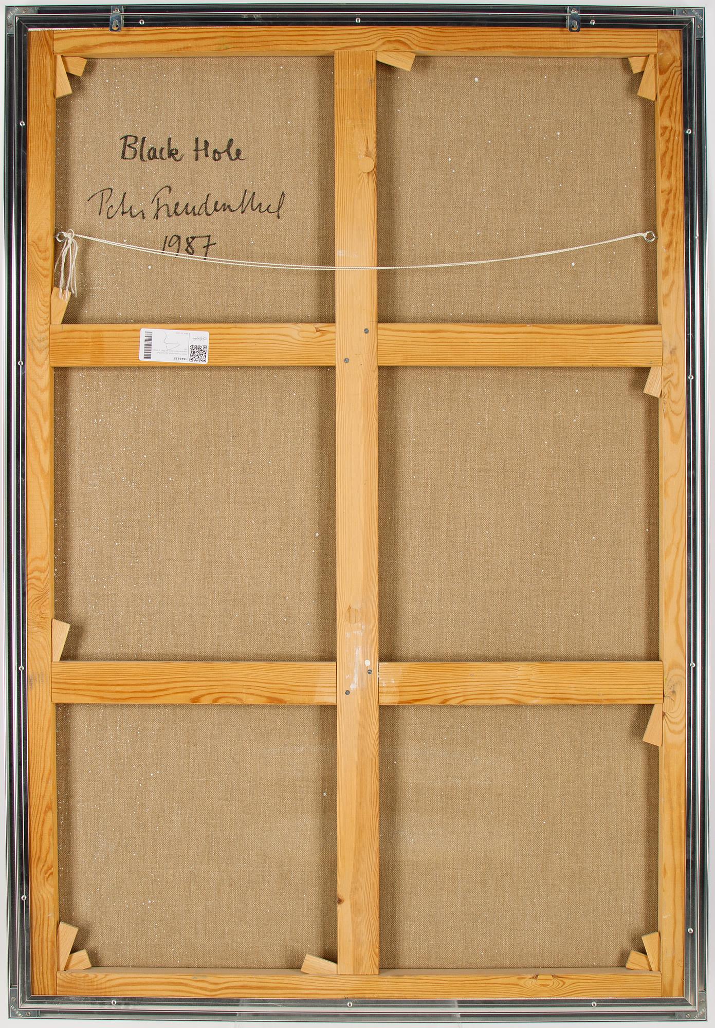 Peter Freudenthal, oil on canvas, signed and dated 1987 verso.