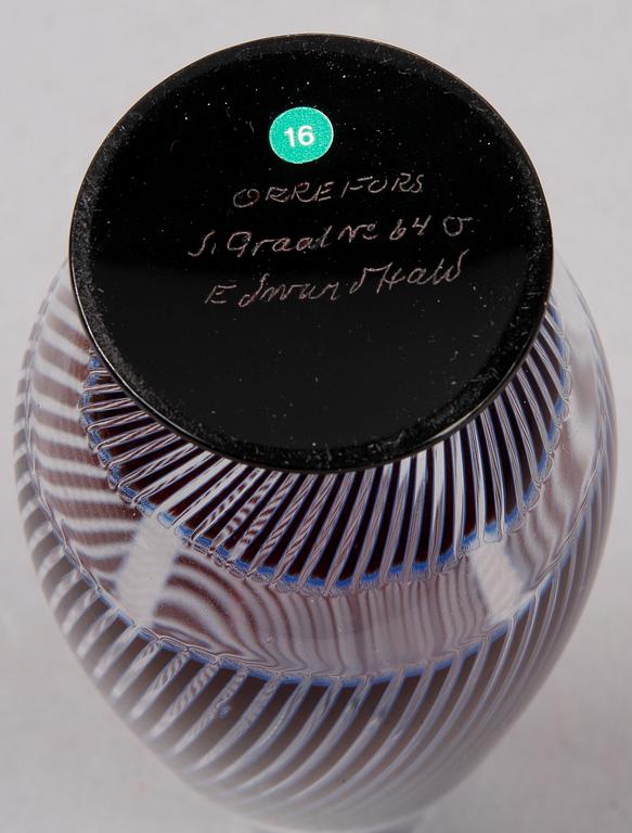 VAS SAMT SKÅL, glas, bla Edward Hald, Orrefors.