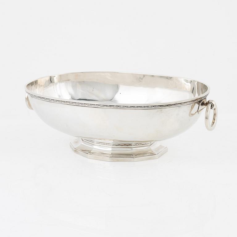 CF Carlman, skål, sterlingsilver, Stockholm, 1949.