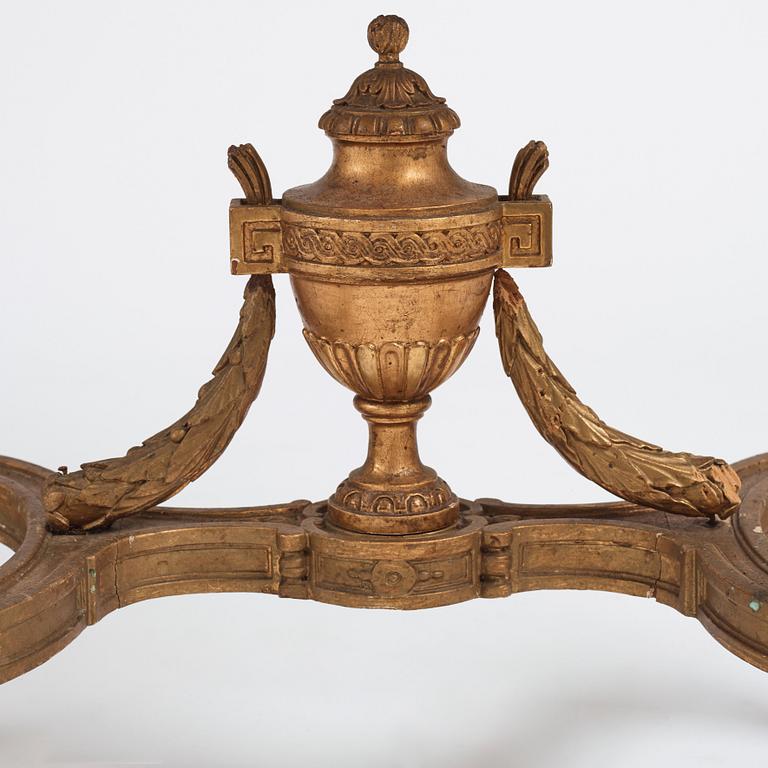 Konsolbord, Stockholmsarbete från 1700-talets andra hälft, Gustavianskt.