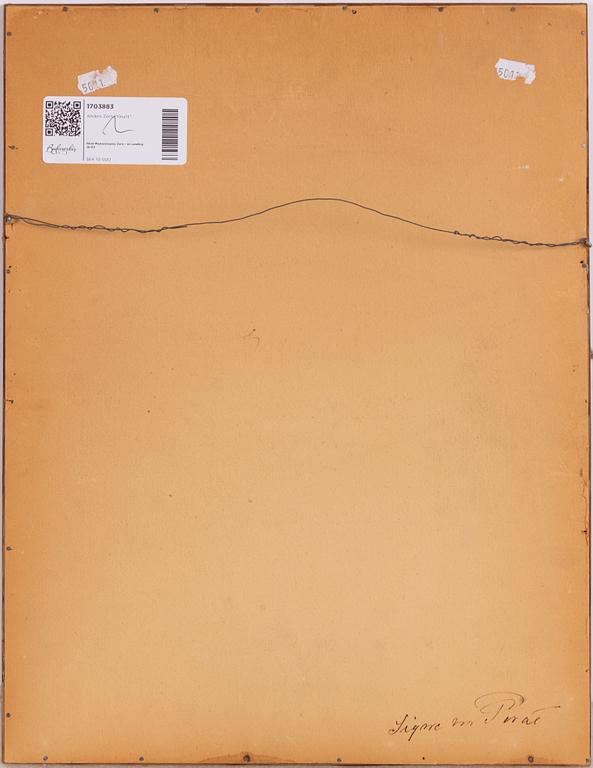 Anders Zorn, "Grunt".