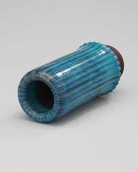 A Wilhelm Kåge Farsta stoneware vase, Gustavsberg Studio, 1950's.