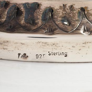 Lale Silverware & Co Ltd, a large sterling silver jug, Istanbul, Turkey 20th century.