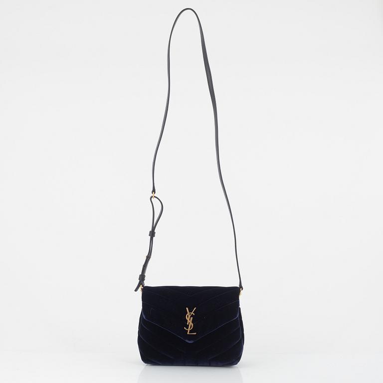 Yves Saint Laurent, bag, "LouLou Toy", velvet.