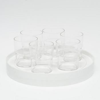 PICKNICKSERVIS, 29 delar, plast, Guzzini per alimenti, Italien, 1970-tal.