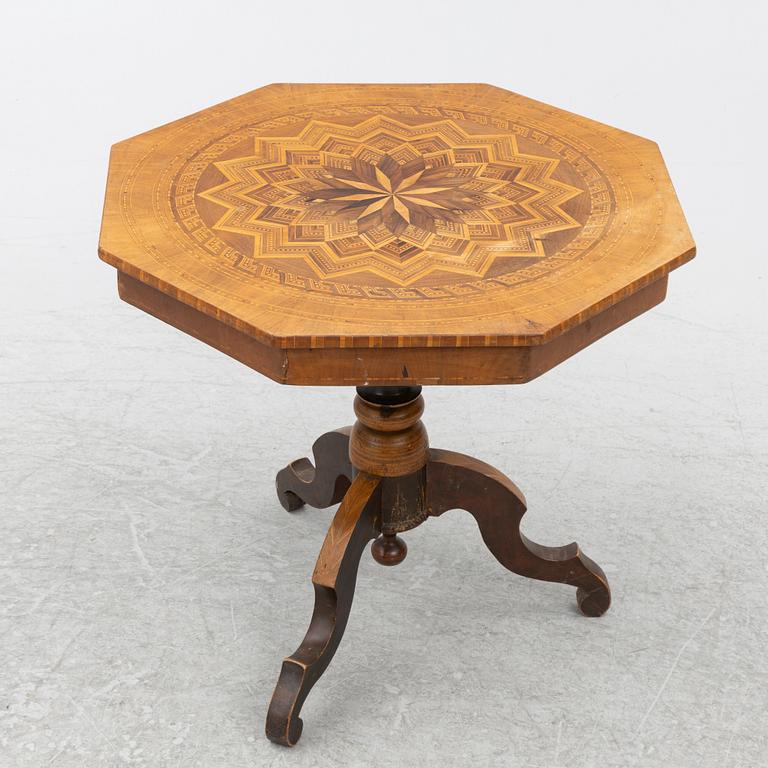 Pillar table, circa 1900.