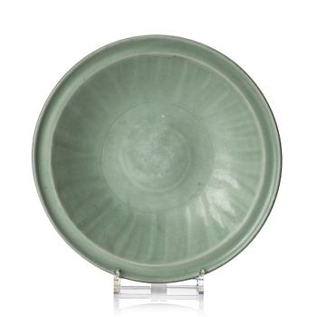 1040. A celadon dish, Ming dynasty (1368-1644).