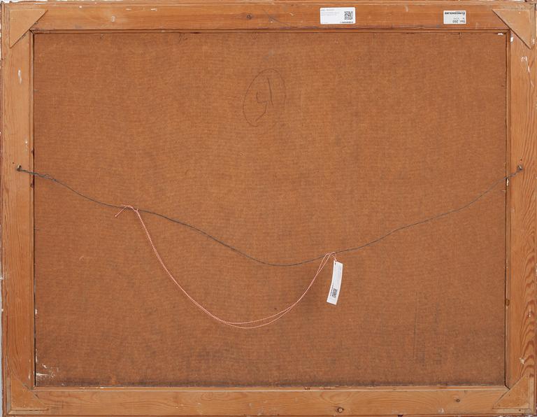 MARTIN EMOND, olja på pannå, osignerad.