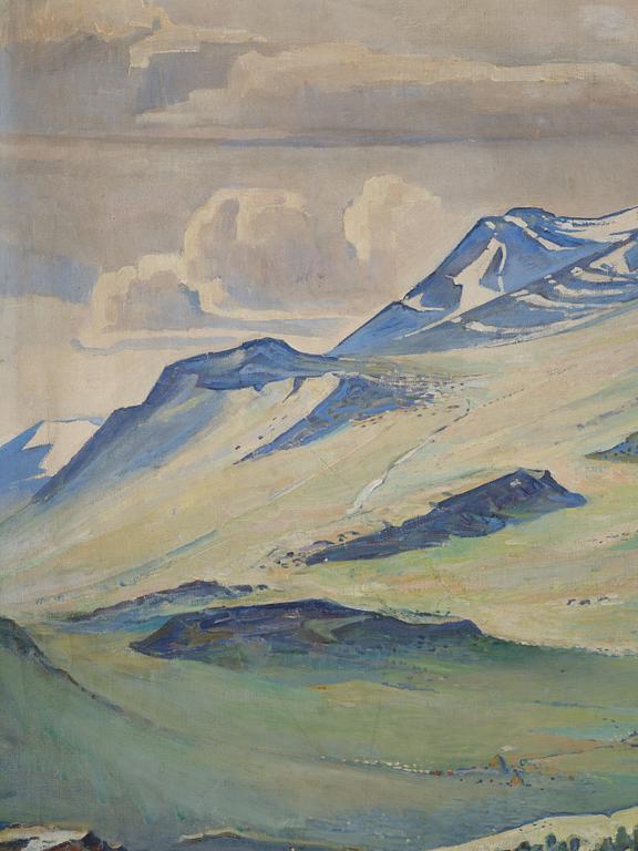 Edvin Ollers, "Stora sjöfallet".
