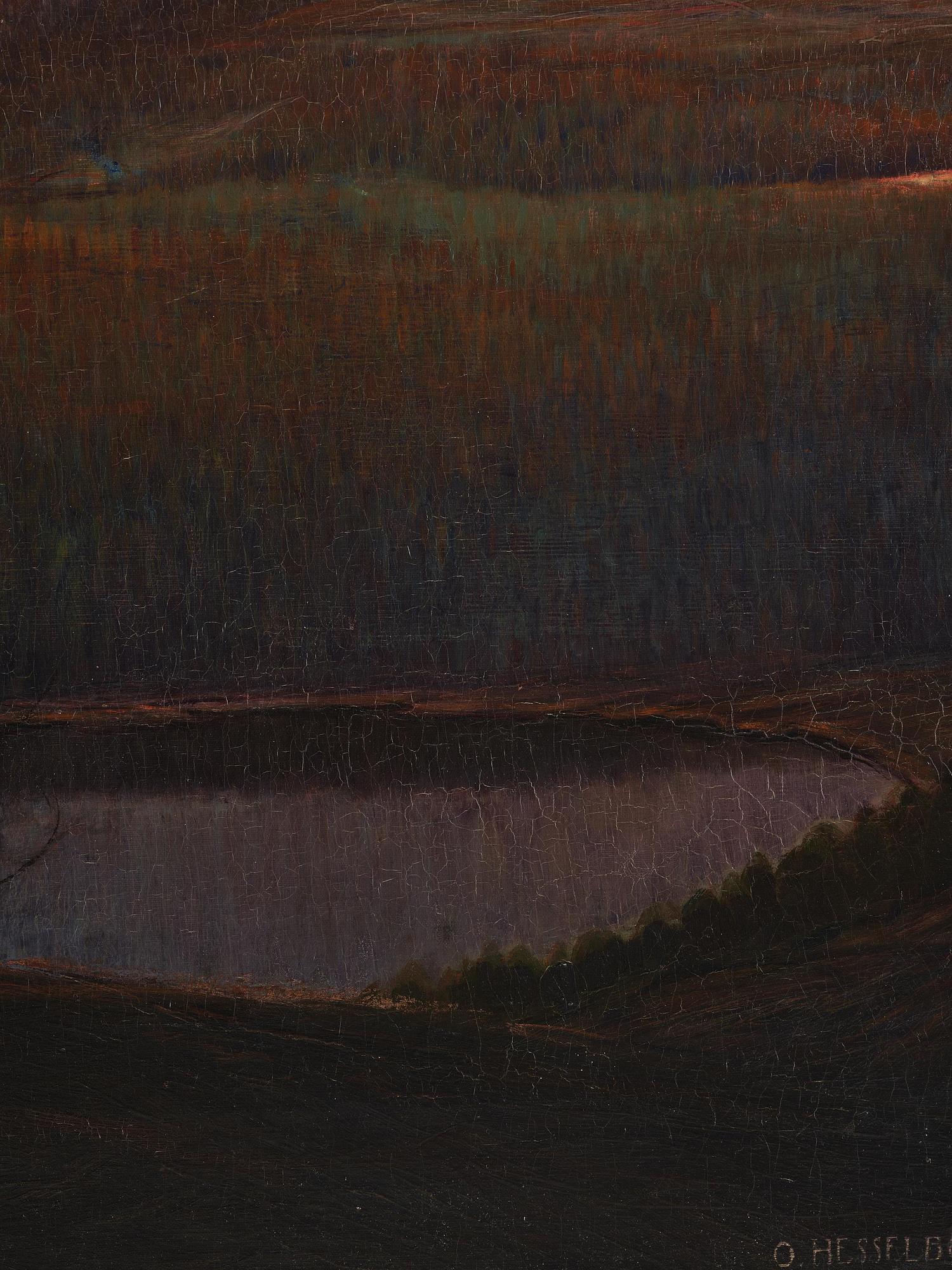 Otto Hesselbom, Skymning över Dalsland.