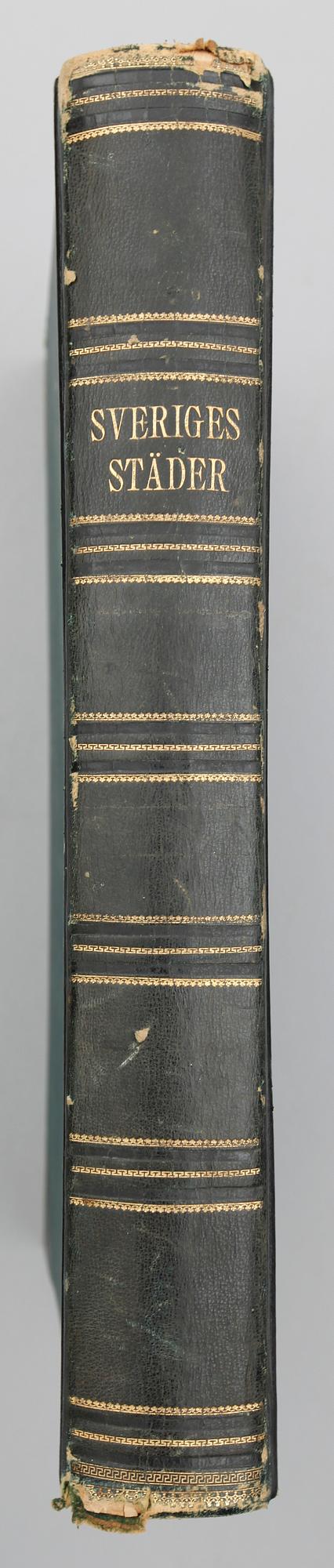 GUSTAF LJUNGGREN, Atlas öfver Sveriges städer jämte deras alla egor och jordar..., 1862. 89 kolorerade kartor.