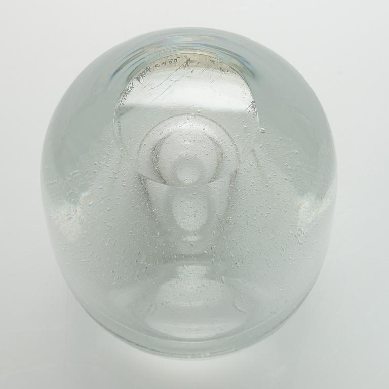 Timo Sarpaneva, skulptur, "Claritas", signerad Timo Sarpaneva Iittala 1984 C455.