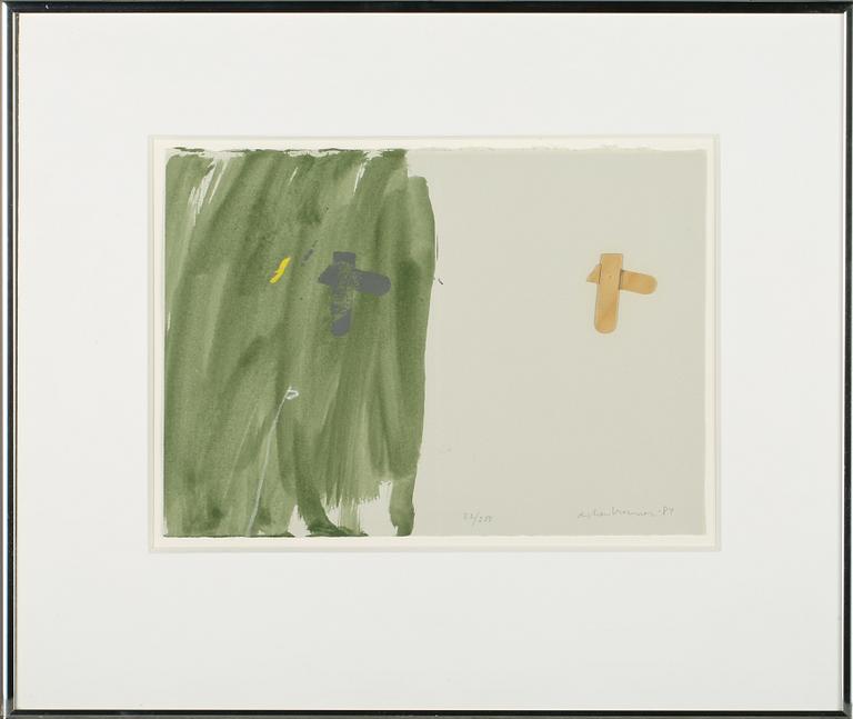 LENNART ASCHENBRENNER, blandteknik, signerad och daterad -84, numrerad 22/200.