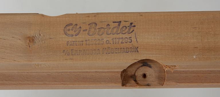 Bord, "EM-bordet", Emmaboda Möbelfabrik, 1950-tal.