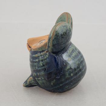 Lisa Larson, a set of three stoneware figurines, K-Studion and Gustavsberg.