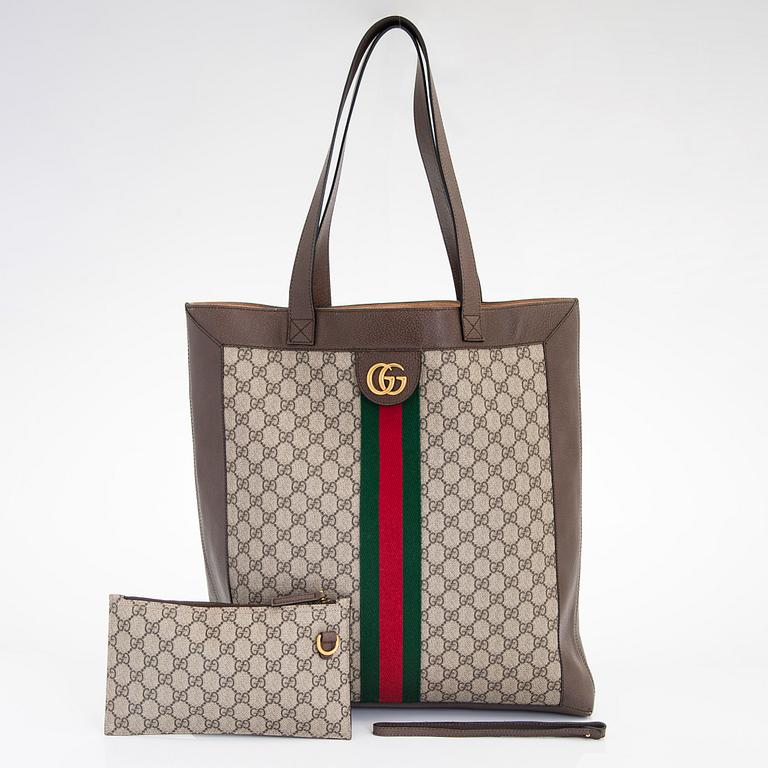 Gucci, a 'GG Supreme Ophidia Soft Large Tote' bag.