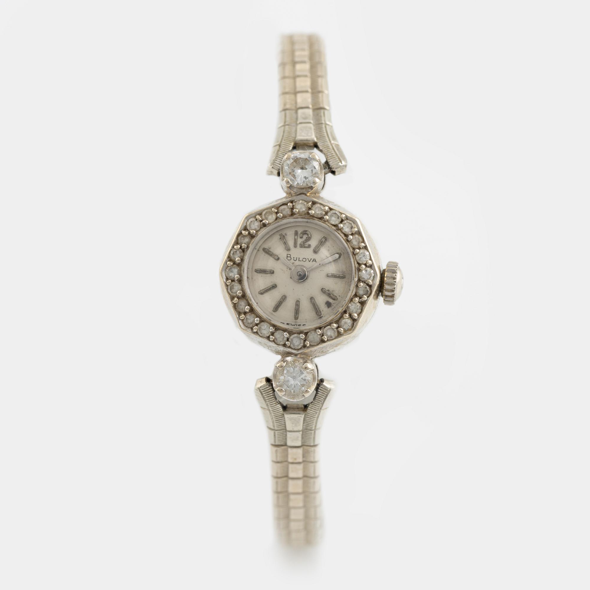 Bulova, armbandsur, 14,5 mm.