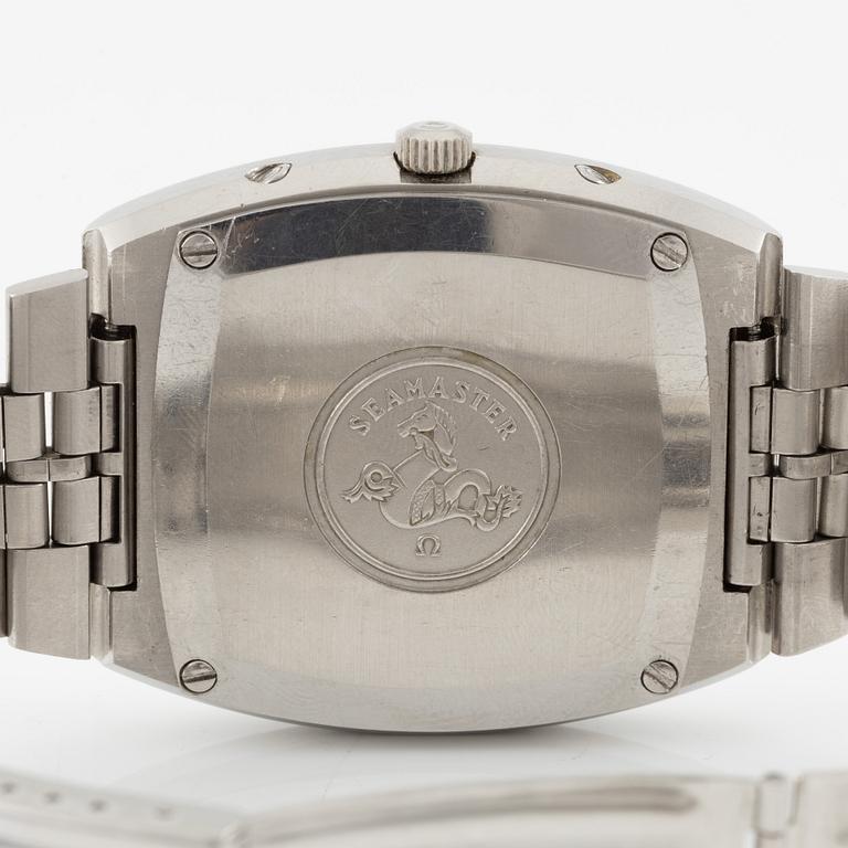 Omega, Seamaster, Megaquartz, wristwatch, 39.