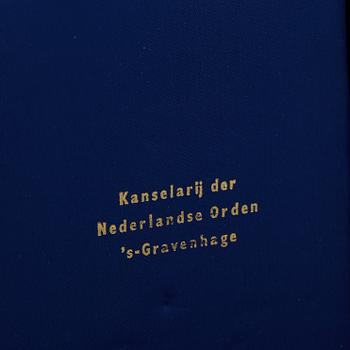 ORANIE-NASSAU ORDEN, Nederländerna, kommendörskors med svärd.