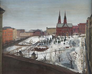 Sulho Sipilä, View towards Johanneksenkirkko.