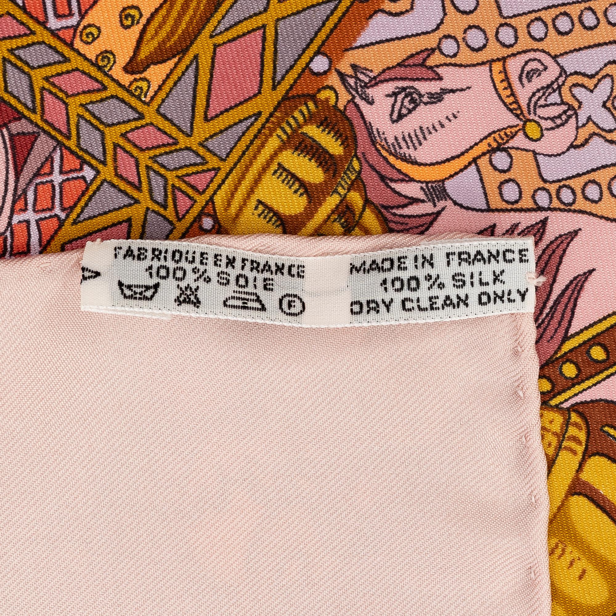 Hermès, scarf, "Le Tarot".