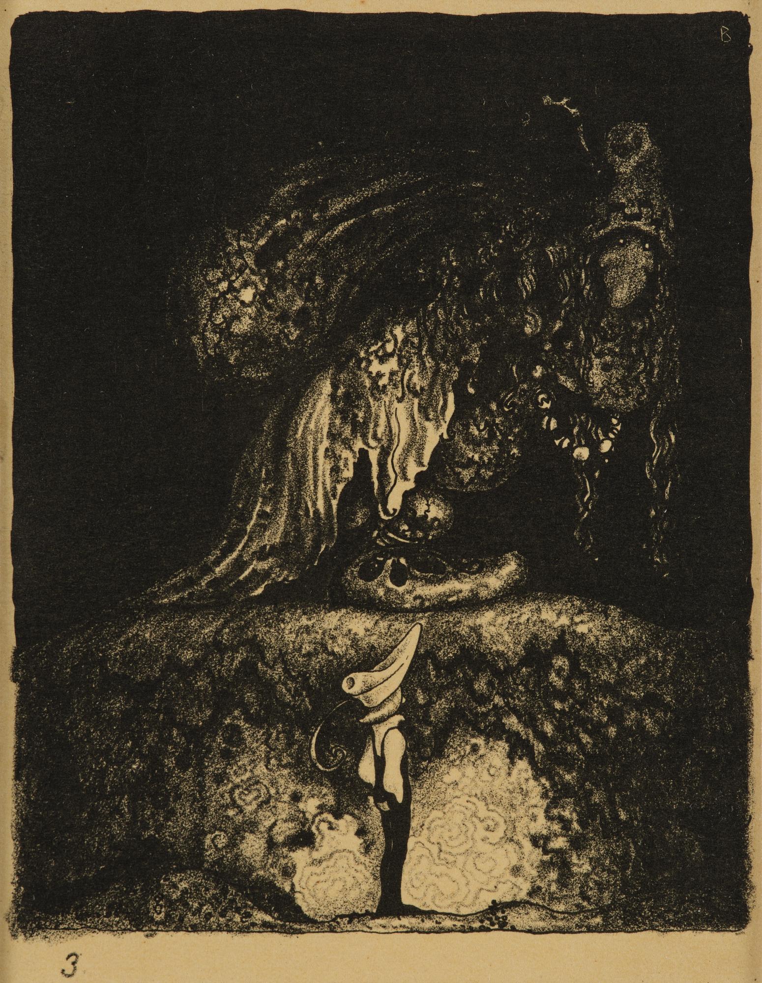 John Bauer, "Troll", de kompletta 10 osignerade litografierna ur sviten.