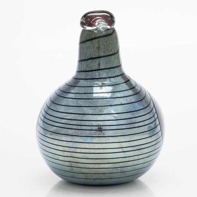 Oiva Toikka, A glass bird 'Pheasant', signed O. Toikka Nuutajärvi.