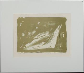 KAIN TAPPER, litografi, signerad och daterad -84, numrerad 218/300.