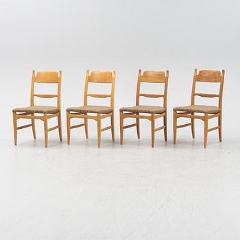 A set of four chairs by Carl Malmsten, second half of the 20th Century.