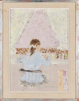 Helge Dahlman, Tyttö vaaleansinisessä.