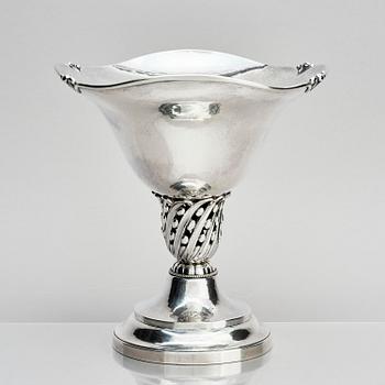 Kay Bojesen, a Danish silver bowl, Swedish Importmarks CG Hallberg 1918.