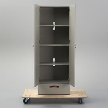 A painted 'Koffert' cabinet by Jonas Bohlin for Klong, ca 2000.