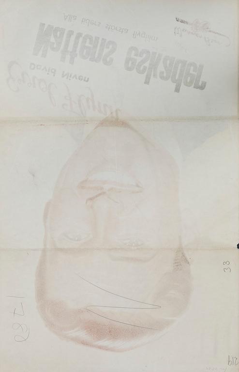 A vintage movie poster, 'Nattens eskader (The Dawn Patrol)', 1938.