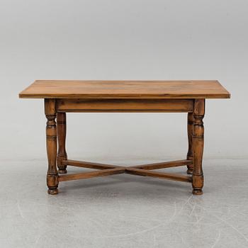 A pine table, circa 1900.