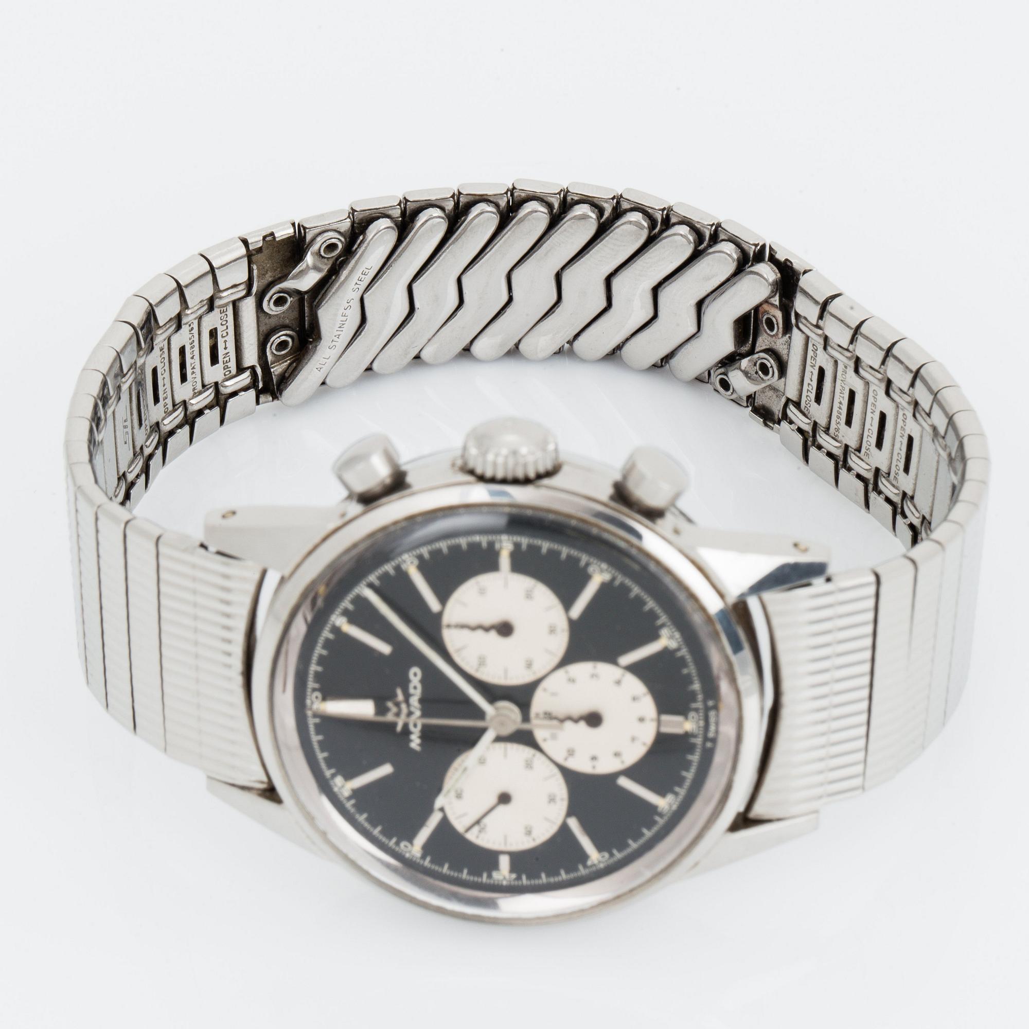 MOVADO, Sub-Sea, "Snake Hands", "Borgel case", kronograf.