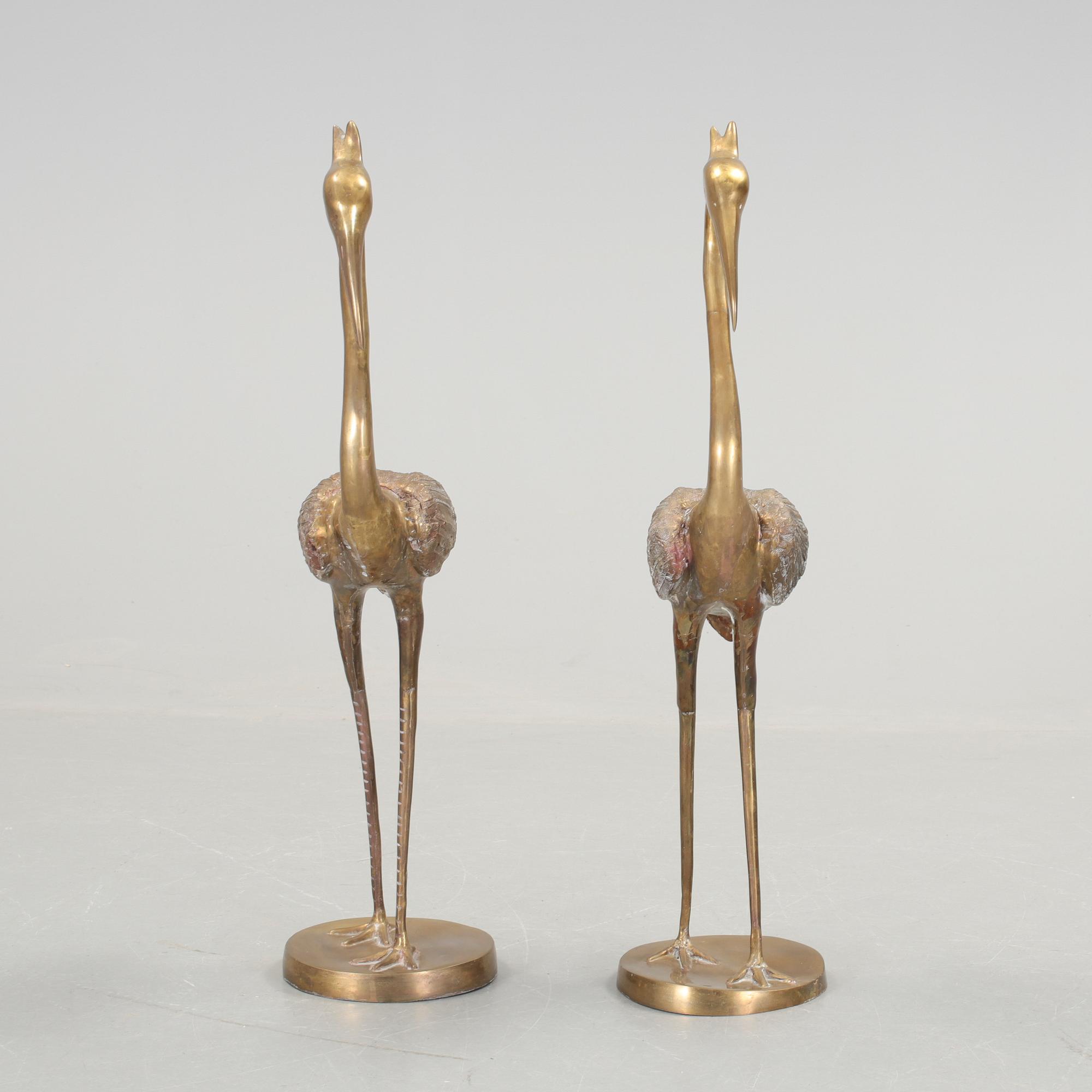 SKULPTURER, ett par, brons, 1900-tal.