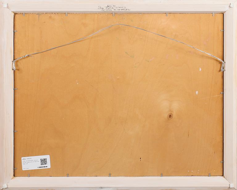 AXEL HAARTMAN, olja på pannå, signerad och daterad 1946.