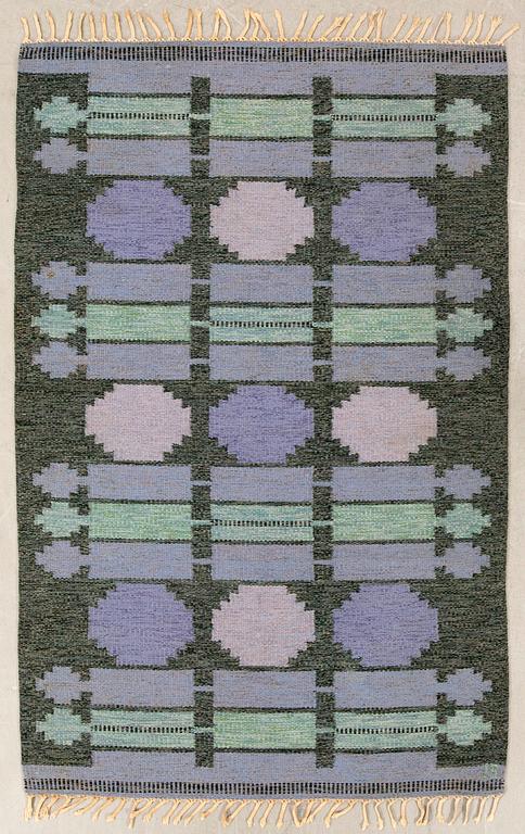 Ingegerd Silow, Rölakan rug signed, approx. 205x134 cm.