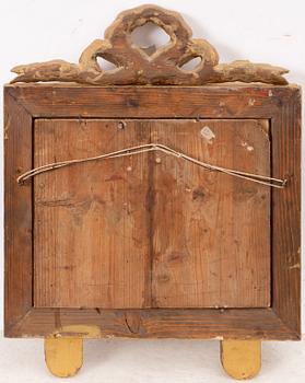 Pair of Gustavian mirror sconces, circa 1800.