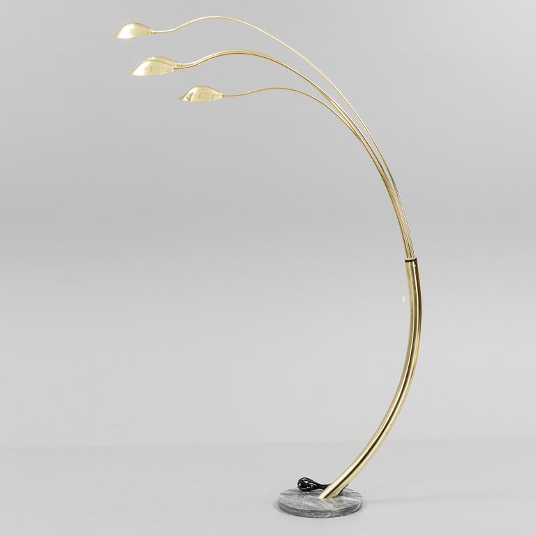 A late 20th century floor lamp by Cottex.