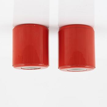 Gino Sarfatti, spotlights, ett par, "SP13f spots", Arteluce, 1960/70-tal.