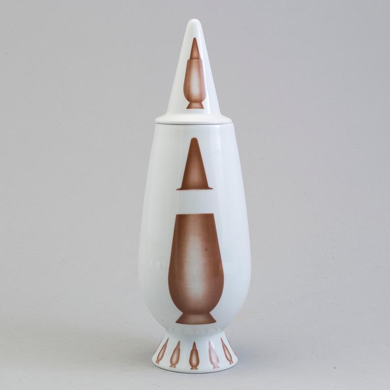 ALESSO MENDINI & YAEL APPLEFELD, vase, modell "TAM80", "100% Make Up", nr 4, Alessi, 1992. Märkt 09099.