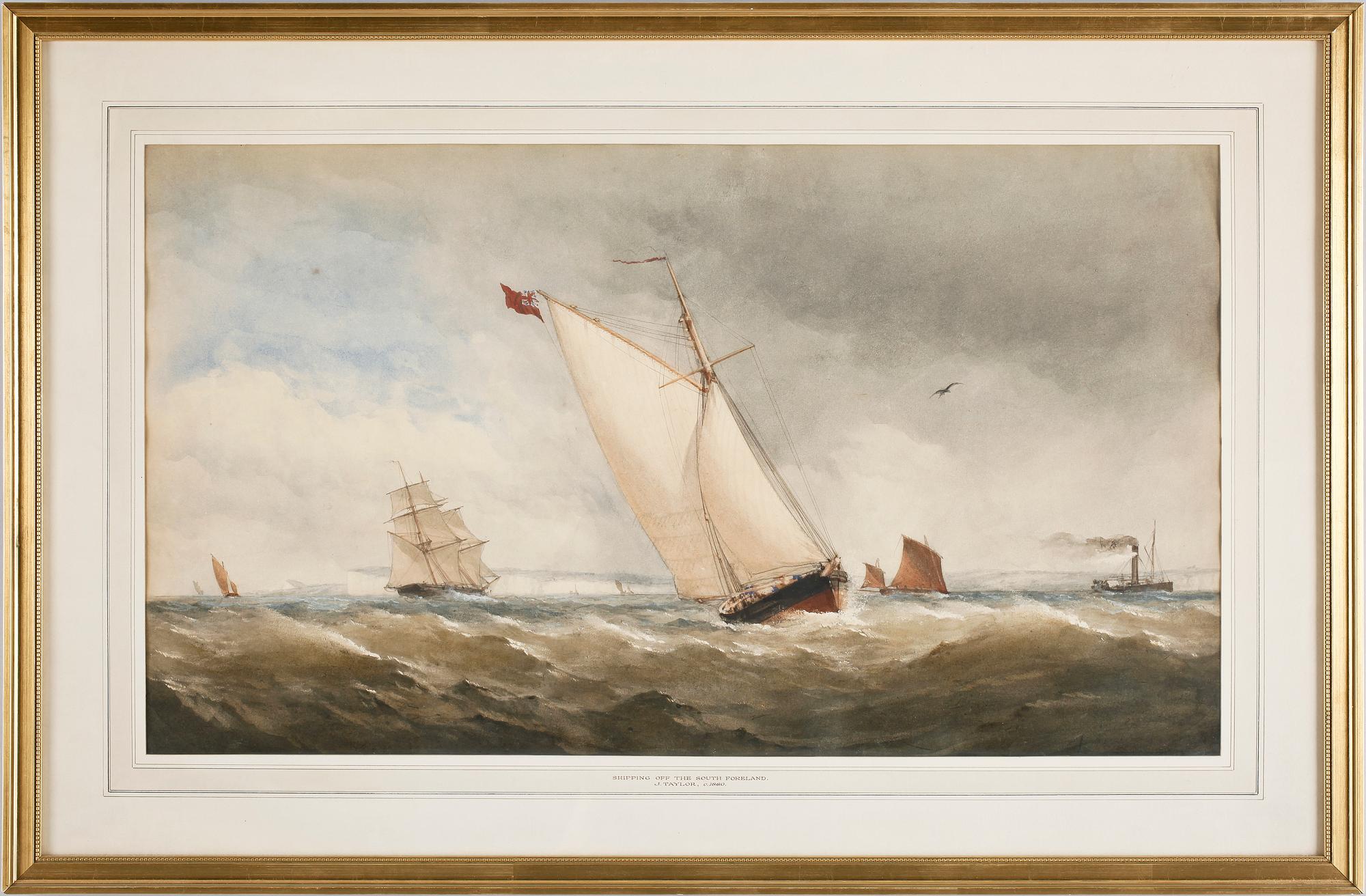 OKÄND KONSTNÄR, akvarell, troligen England 1800-tal.