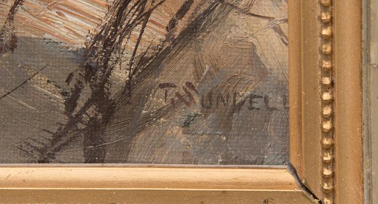 THURE SUNDELL, oil on canvas, signed.