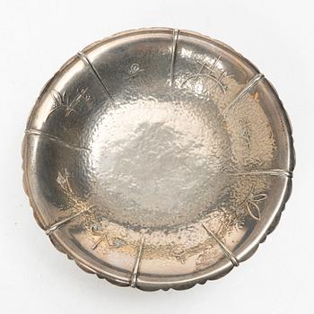 Bowl, silver, 20th century.