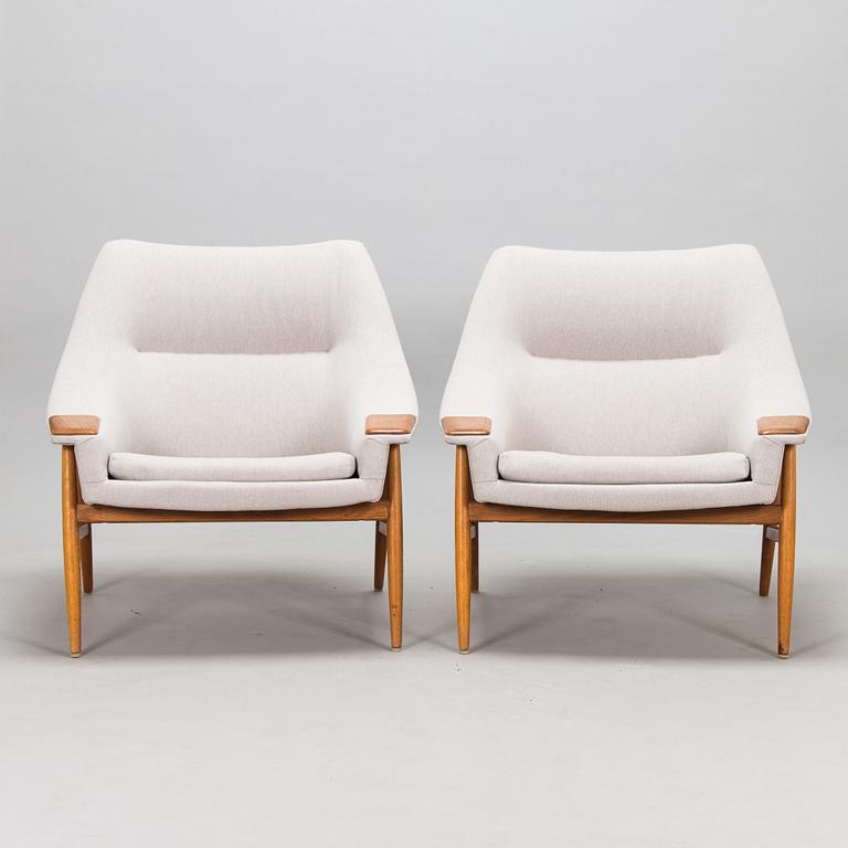 A pair of 1960s. "Grace 61" armchairs for Ikea.