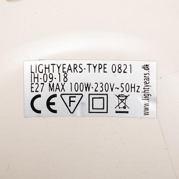 Morten Voss, taklampa, "Atomheart", Lightyears, Danmark.