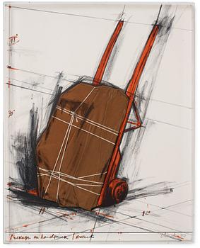 Christo & Jeanne-Claude, "Package on Handtruck, Project".